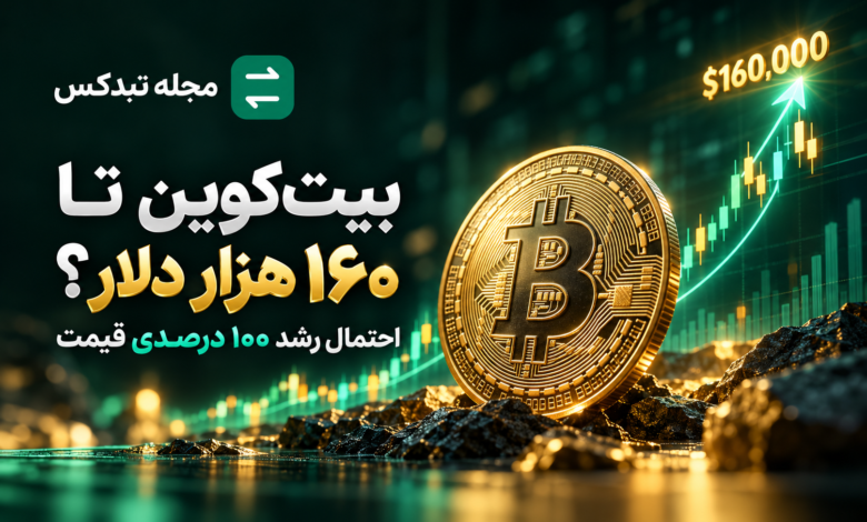 پیش‌بینی رشد بیت‌کوین تا ۱۶۰ هزار دلار و احتمال دو برابر شدن قیمت