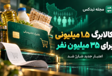 افزایش کالابرگ به یک میلیون و ۵۰۰ هزار تومان در آبان ۱۴۰۵