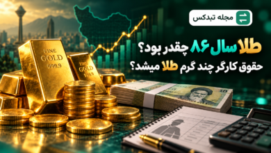 قیمت طلا در سال ۸۶ و قدرت خرید حقوق کارگر